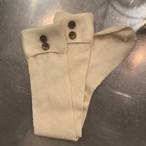 Set of two full length boot socks